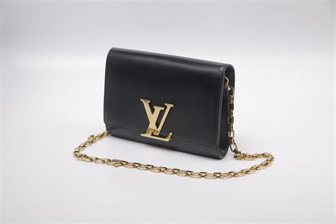 black lv bag with chain|louis vuitton pochette with chain.